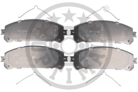 KLOCKI HAMULCOWE LEXUS NX (Z1), RX (L1). TOYOTA RAV 4 IV (A4) 08> PRZOD SZT Optimal BP12721