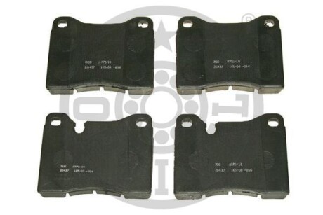 Гальмівні колодки дискові Optimal BP-23701