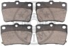 KLOCKI HAMULCOWE TOYOTA RAV 4 MK II (A2) 00-05 TYL SZT Optimal BP83902 (фото 2)