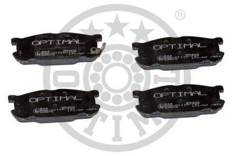 KLOCKI HAMULCOWE MAZDA MX-5 MK II (NB) 98-05 TYL SZT Optimal BP85302