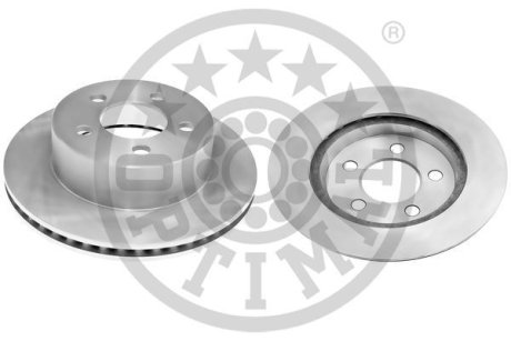 TARCZA HAMULCOWA JEEP: CHEROKEE (XJ), WRANGLER MK II (TJ) 84-07 PRZOD POW SZT Optimal BS8454C