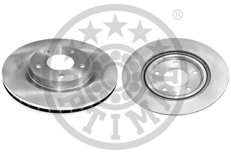 TARCZA HAMULCOWA CHRYSLER: SEBRING (JS), SEBRING CONVERTIBLE (JS). CITROËN: C4 AIRCROSS. DOD 06-00 PRZOD POW SZT Optimal BS8486HC