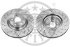 TARCZA HAMULCOWA MERCEDES-BENZ: E-CLASS CONVERTIBLE (A207), E-CLASS COUPE (C207) >09 PRZOD POW SZT Optimal BS8670HC (фото 1)