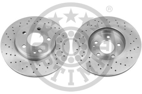 TARCZA HAMULCOWA MERCEDES-BENZ: A-CLASS (W176), B-CLASS (W246, W242), CLA COUPE (C117), CLA >11 PRZOD POW SZT Optimal BS9218HC