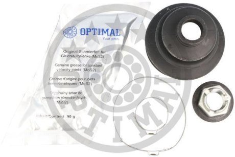 Пильник ШРКШ (зовнішній) Ford Fiesta 01-08/Fusion 02-12/Mazda 2 1.4-1.6 04-18 (21x69.5x85) Optimal CVB10316CR