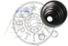Пильник ШРКШ (зовнішній) Fiat Doblo/Punto 10-/Bravo 06-14/Tipo 16-/Opel Combo 12- (25x78x130) (к-кт) Optimal CVB10722TPE (фото 2)
