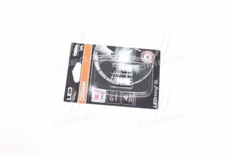 (к/т 2 шт) Автолампа светлодіодна LED (1W 12V W2.1X9.5) OSRAM 2825DRP02B