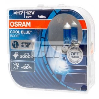 Автолампа Cool Blue Boost (12V 80W PX26d H7) OSRAM 62210CBBHCB