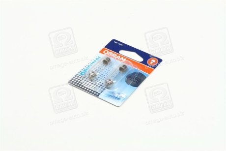 Лампа софітна допоможе. освітлення C10W 12V 10W SV8.5-8 (2 шт) blister OSRAM 641102B