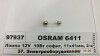 Автолампа (10W 12V SV8,5 11x41) OSRAM 6411 (фото 1)