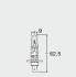 Автолампа Cool Blue Intense H1 P14,5s 55 W светло-голубая OSRAM 64150CBI-HCB (фото 3)