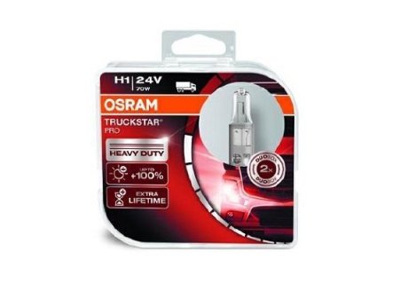 ЛАМПА H1 24V 70W P14.5s Box Truckstar PRO OSRAM 64155TSPHCB