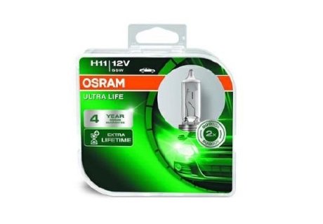 Автолампа 55W 12V PGJ19-2 H11 OSRAM 64211ULTHCB