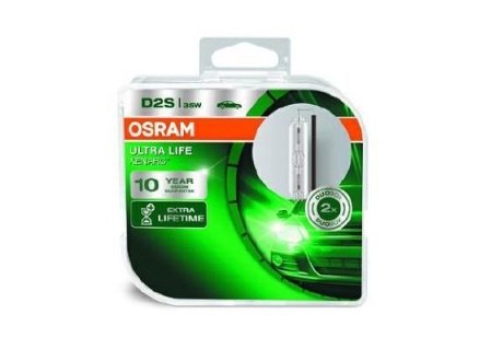 ЛАМПА D2S 85V 35W P32d-2 DUO XENARC ULTRA LIFE OSRAM 66240ULTHCB