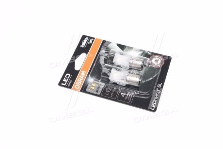 (к/т 2 шт) Лампа світлодіодна LED (2W 12V 2000K) OSRAM 7528DYP02B