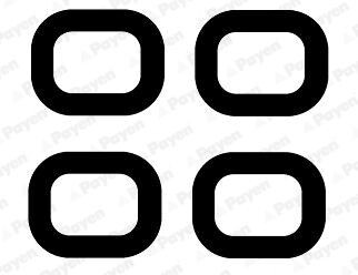 Прокладка колектора впускного Fiat Brava/Bravo 1.6 16V 95-01 Payen JD6151