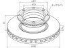 Гальмівний диск PE AUTOMOTIVE 01666300A (фото 1)