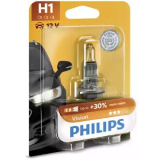 Лампа накалу H1Premium 12V 55W P14,5s (PHILIPS 12258PRB1