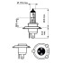 Лампочка H4 12V/60/55W P43T-38 G-FORCE 1SZT 3500K 1SZT PHILIPS 12342XVGB1 (фото 2)