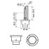 Лампочка XENONOWA D2S 85V/35W 4300K LONGER LIFE (7 LAT GWARANCJI !) PHILIPS 85122SYC1 (фото 3)