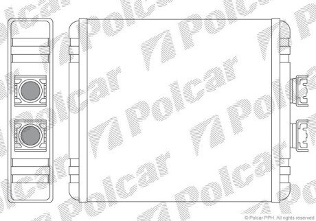 Радіатори обігріву Polcar 1322N8-1 (фото 1)