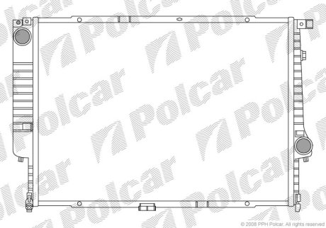 Радіатор охолодження Polcar 20150811