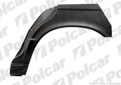 Ремкомплект крила заднього лівий Polcar 201583-6