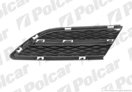 Решітка в бампер права Polcar 204227-2