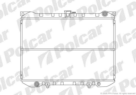 Радіатор охолодження Polcar 270908-1