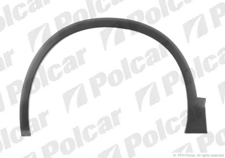 Накладка крила переднього правого Polcar 275902-5