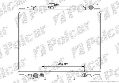 Радіатори охолодження Polcar 2770083K