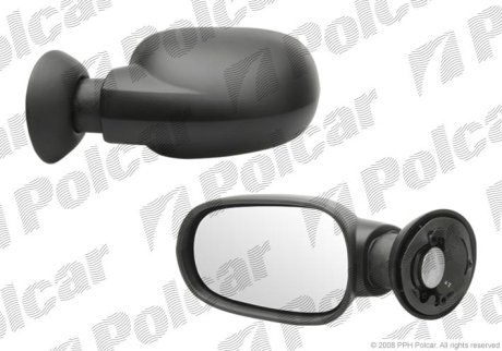 Дзеркало зовнішнє правий Polcar 280052-M