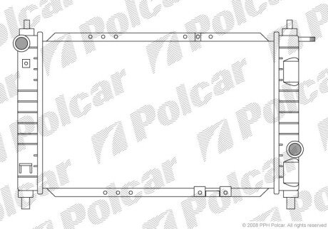 Радіатори охолодження Polcar 290208