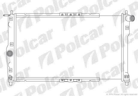 Радіатор Polcar 291208-A