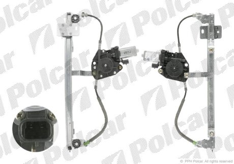 Фото склопідйомник електричний Polcar 3001PSE1 Склопідйомник електричний Polcar 3001PSE1