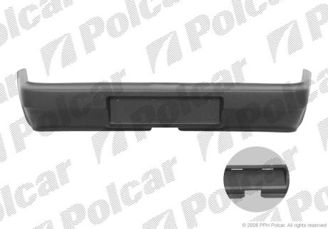 Бампер задний Polcar 300496