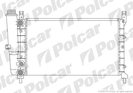 Радіатор Polcar 3016082