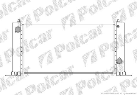 Радіатор охолодження Polcar 303008-1