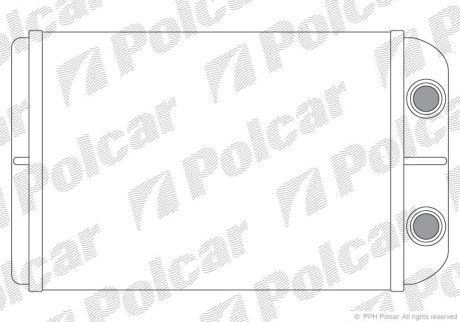 Радіатор обігріву Polcar 3030N8-1