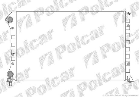 Радіатор охолодження Polcar 304008-3