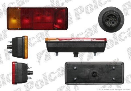 Фонарь задний Polcar 3052871X