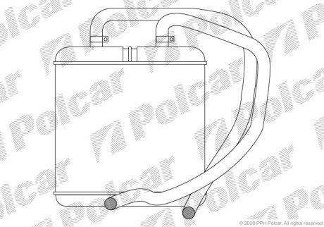 Радіатор обігріву Polcar 3052N81X