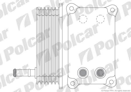 Радіатор масла Polcar 3218L8-1