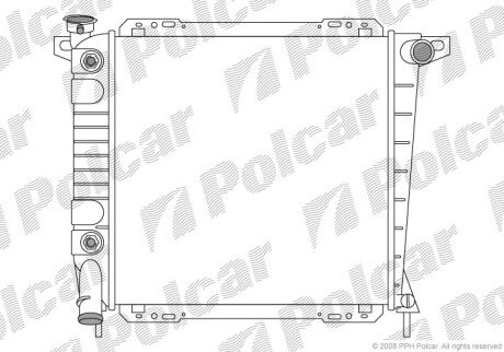 Радіатори охолодження Polcar 326908-1