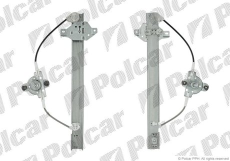 Склопідйомник ручной Polcar 4005PSM3
