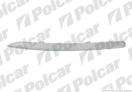 Молдинг бампера Polcar 410407-4