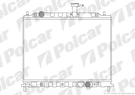 Радиаторы охлаждения Polcar 4117083X