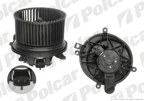 Вентилятор кабіни Polcar 4519NU1