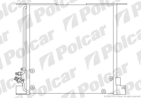 Skraplacz klimatyzacji Polcar 5012K8C1