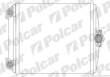 Радіатор обігріву SRL Polcar 5014N82